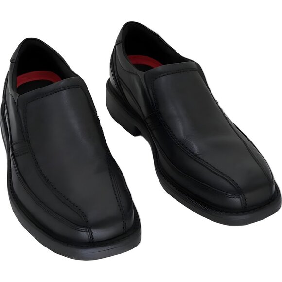 Rockport Mens Style Leader 2 Bike Black Slip On Shoes Size 8M - Picture 1 of 6